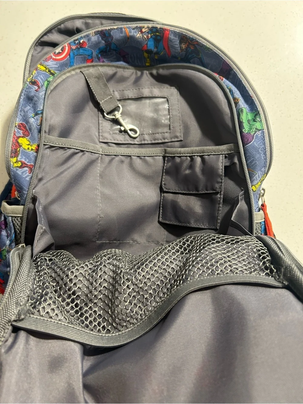 Pottery Barn Marvel Avengers backpack toddler size